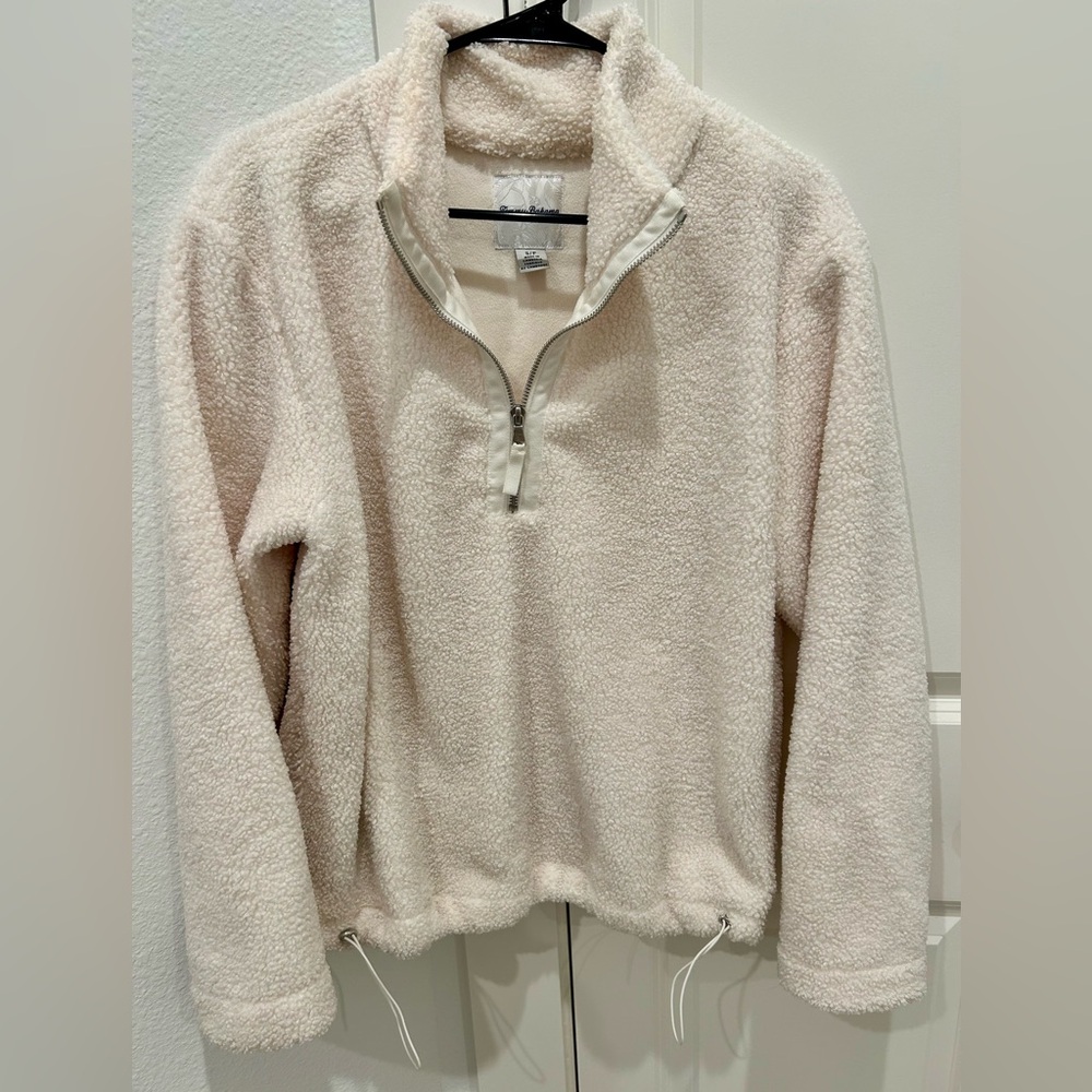Tommy Bahama Sherpa Cinch Waist Pullover
